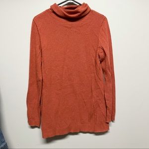 J. Jill Wool/Cashmere Cowl Neck Sweater